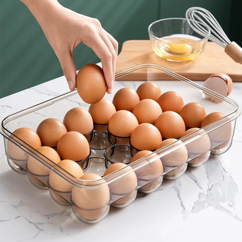 Special Buckle Refrigerator egg Holder Fridge Organizer Containers Storage Box Receive Case Eegg tray for refrigerators