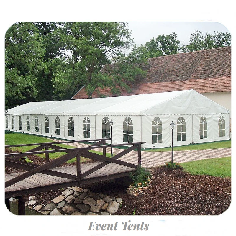 Romantic Wind Resistance Outdoor Reception Party Luxury Wedding Marquee Tent Shape Type Event Tents for