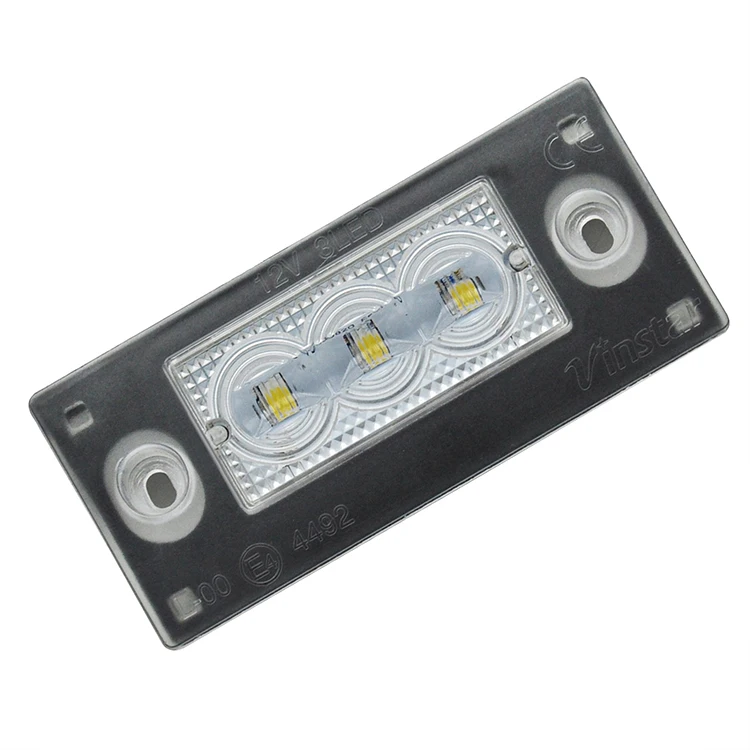 Ailead Good Quality White LED License Number Plate Lights  For Audi  A4/S4 avant  RS4 B5 A3