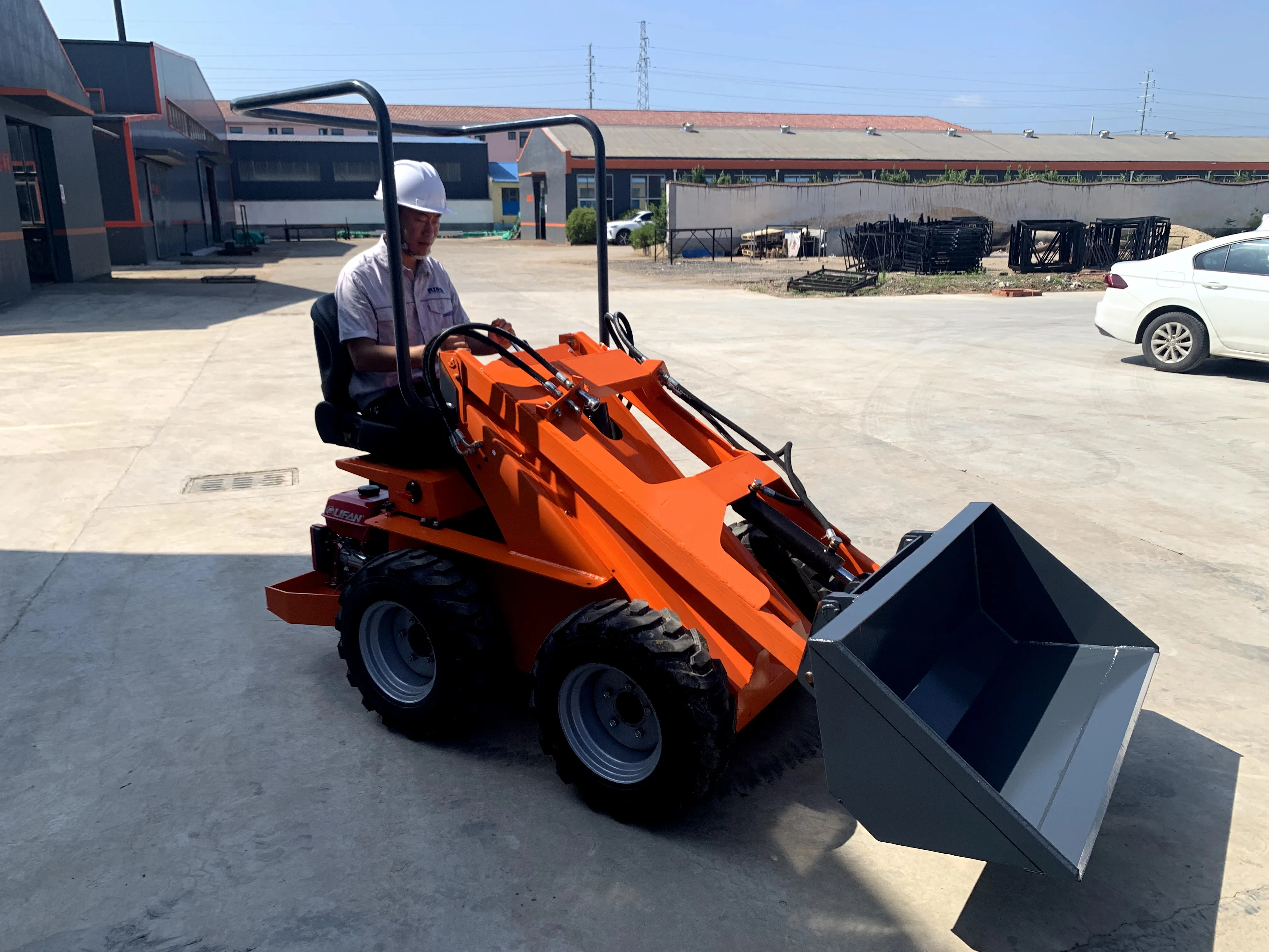 RIMA Compact China Small Farming Portable Mini Loader Construction EPA CE