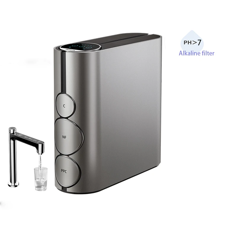 IMRITA Under Sink Water Purificador de agua de Domestic Osmosis Inversa RO Water purifier Alkaline Water Filter