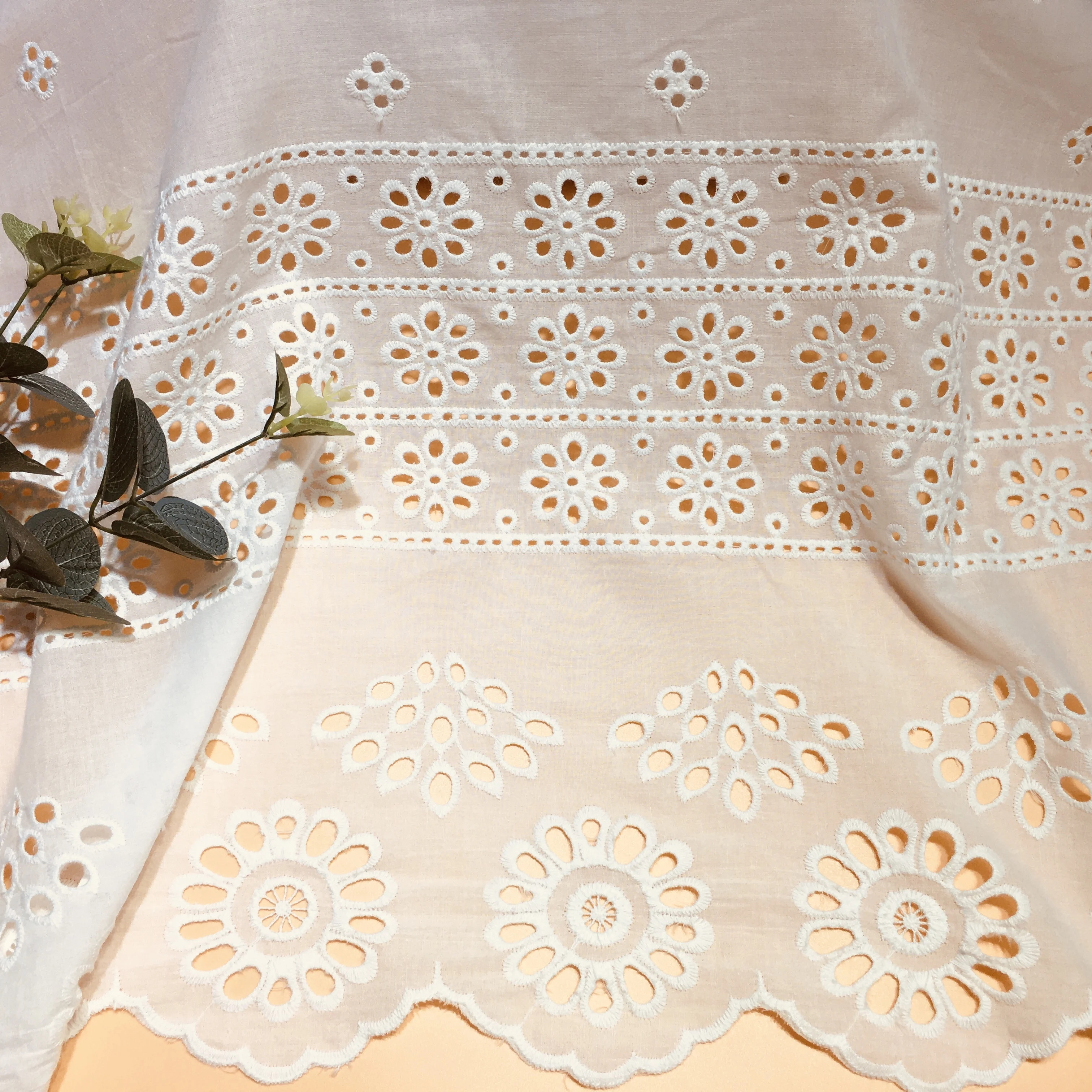 RXF2185 bridal stock cotton swiss fushia dubai french lace fabric