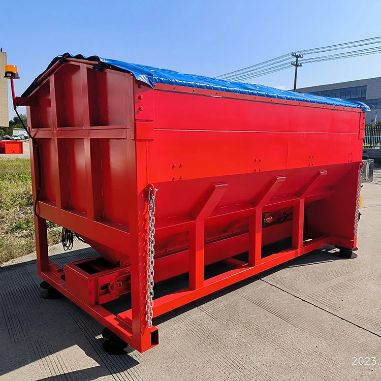 2023  New design 6 8 10 cubic meters Vehicle mounted  automation salt spreader for ice pavement