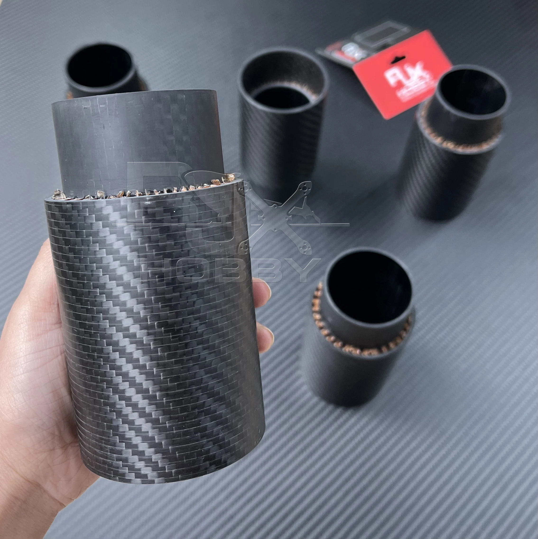 Customized Aramid Nomex honeycomb core sandwich carbon fiber tubes