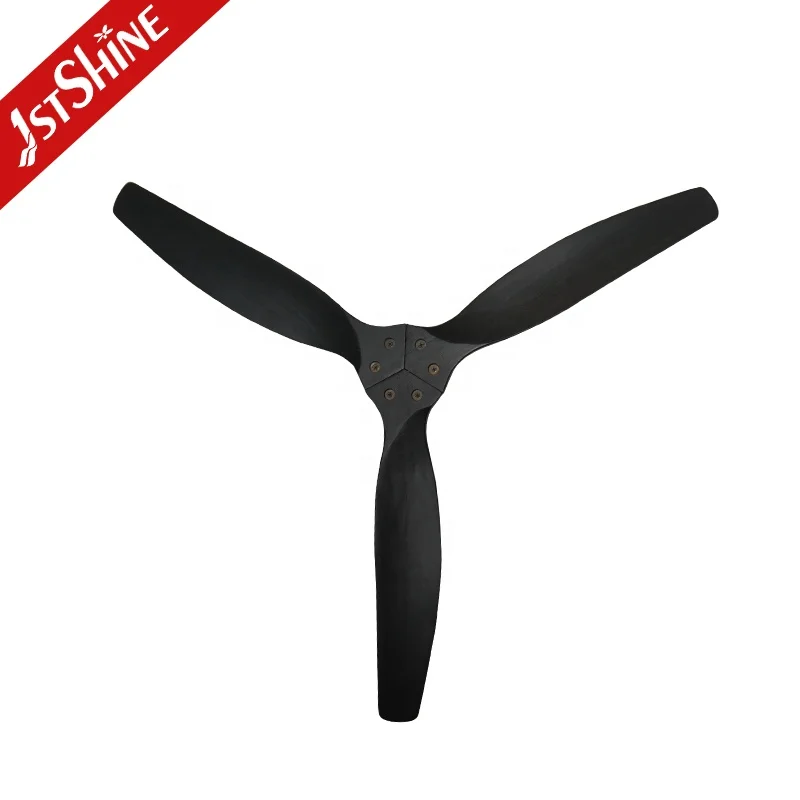 1stshine ceiling fan OEM factory black solid wooden blades low profile ceiling fans without lights