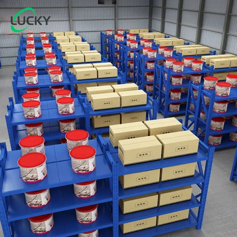 Leke adjustable storage shelf 4 layers 100-500 kg/layer Warehouse racking storage shelves & units