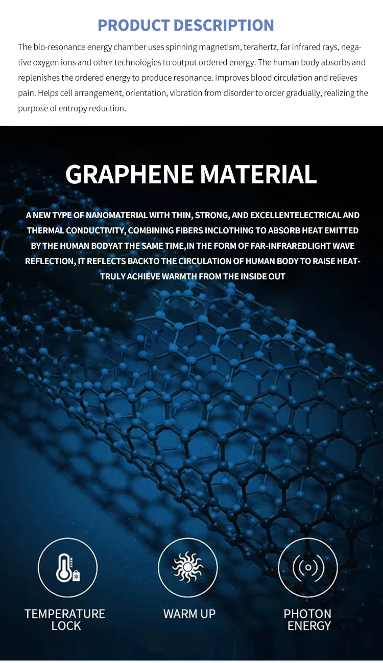 Space Capsule Sweat Steaming Non-Polar Biological Energy Resonance Sweating Far Red Line Health Preservation Warehouse