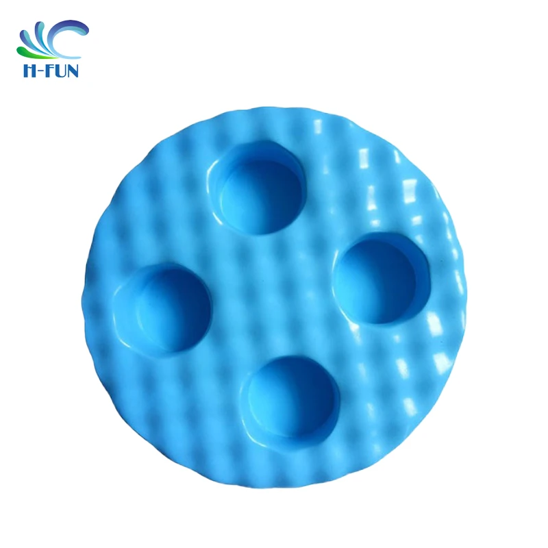 Heavy duty NBR foam pool float tables swimming pool drink floating tables