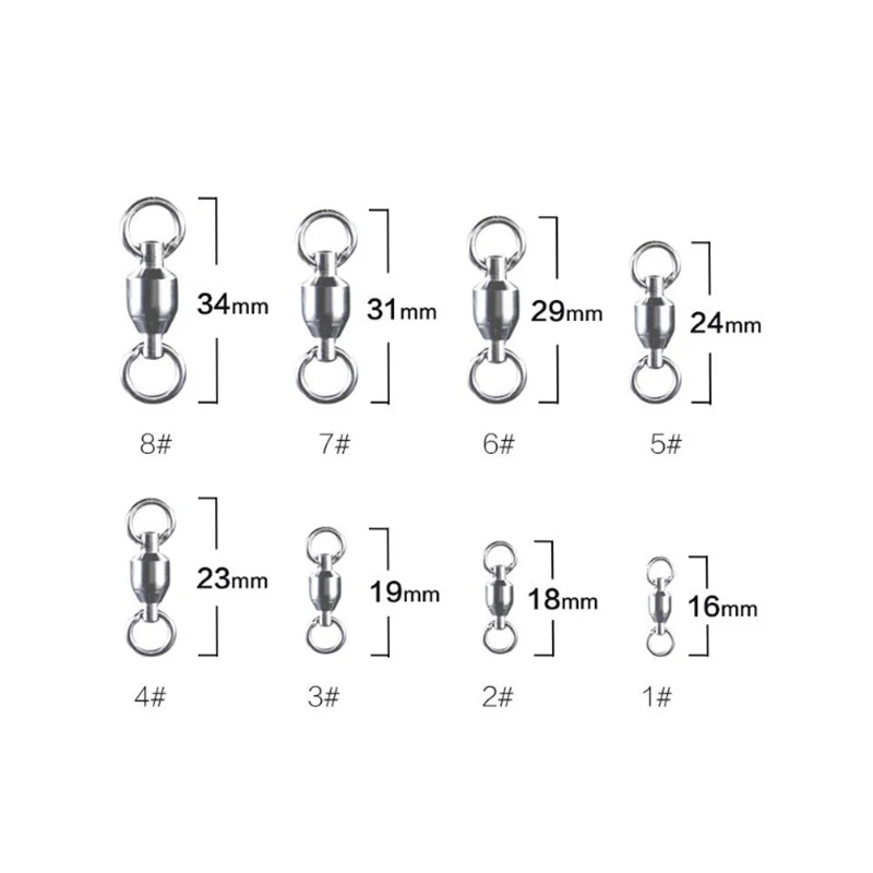 High Quality Wholesale Ball Bearing Swivel With Solid Ring
