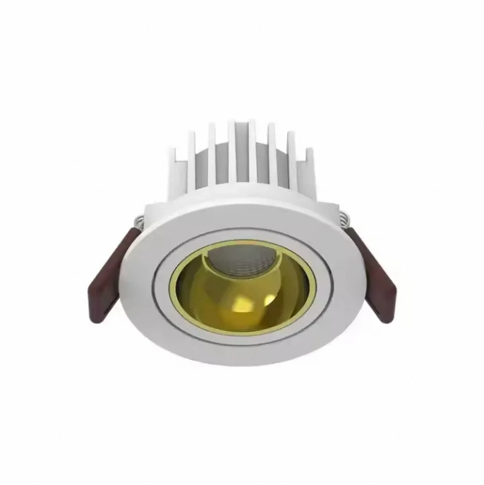 Factory Outlet Modern Aluminum Recessed Light Spot Round Recessed Cob Down Light For Showroom Light