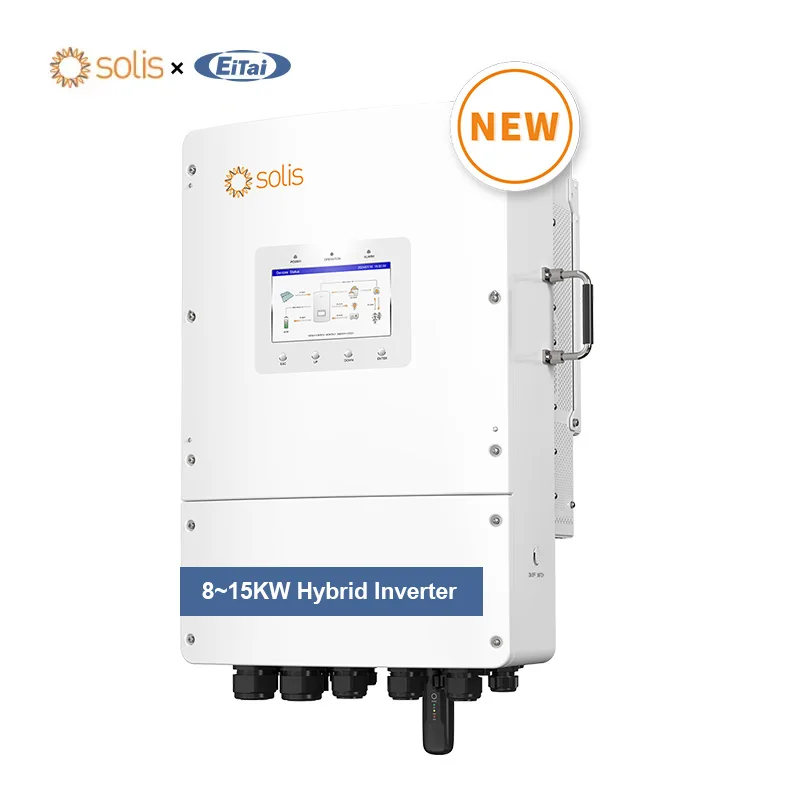 Новый Solis 12Kw с подключением переменного тока солнечный гибридный 15Kw 3-фазный 380/400 В инвертор