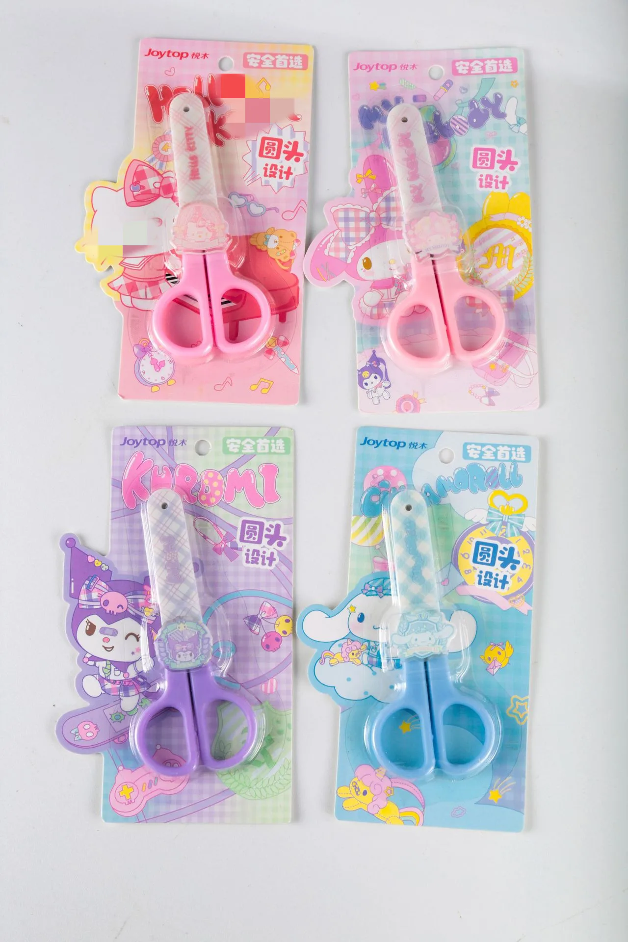 DHF516 Joytop Sanrio JK художественное ремесло для детей дошкольного возраста Обучающие ножницы из нержавеющей стали детские безопасные