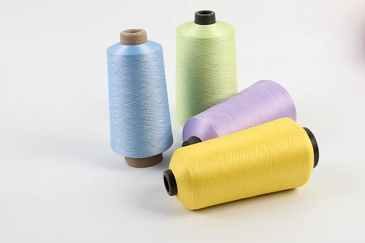 Hot Sale High Quality Nylon Color Stock Yarn Hank Dyed Nylon Color Nylon Twist TPM 80 yarns are used in textile industry