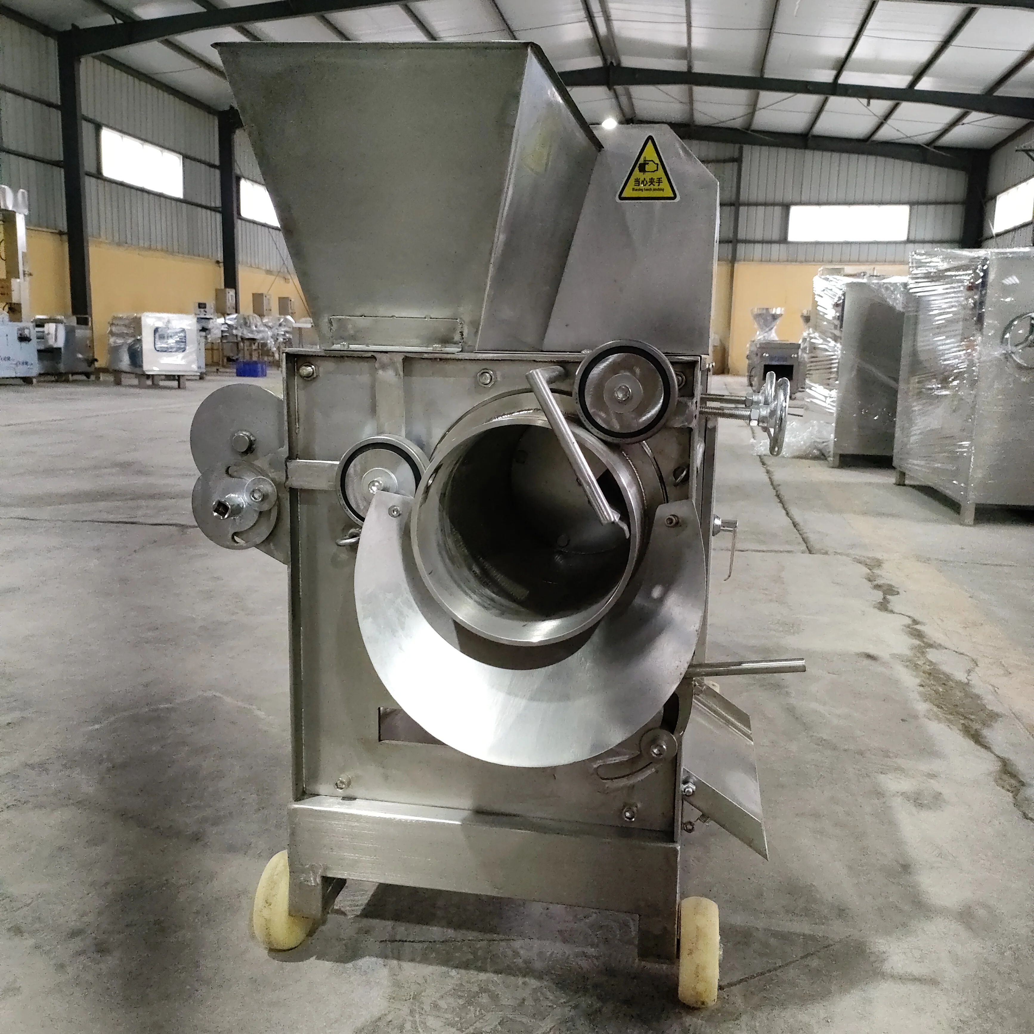 shrimp shells Crab fish deboning filleting machine / meat bone separator/SUS 304 Fish Deboner for Making Surimi Fishball