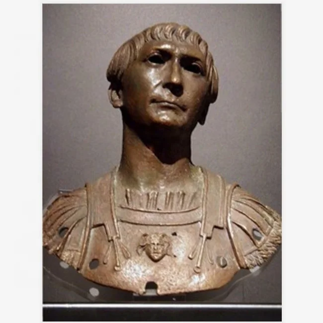 Home Decoration Famous Roman Emperor Custom Marble Bust Statues