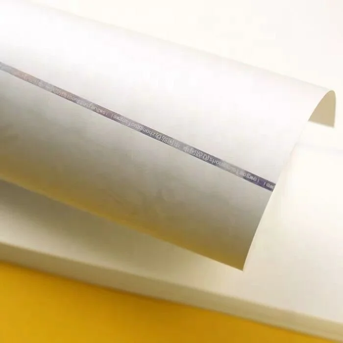 120g100sheets голубь мира или панды защитной линии Защита от подделок обеспечивается оригинальной полоса копировальная бумага с защитой от подделок анти-экземпляр с водяным знаком горлышко в форме хлопковая бумага