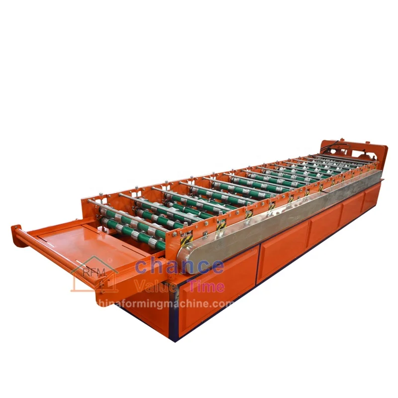 Factory supplies galvanized roll roof tile forming machine