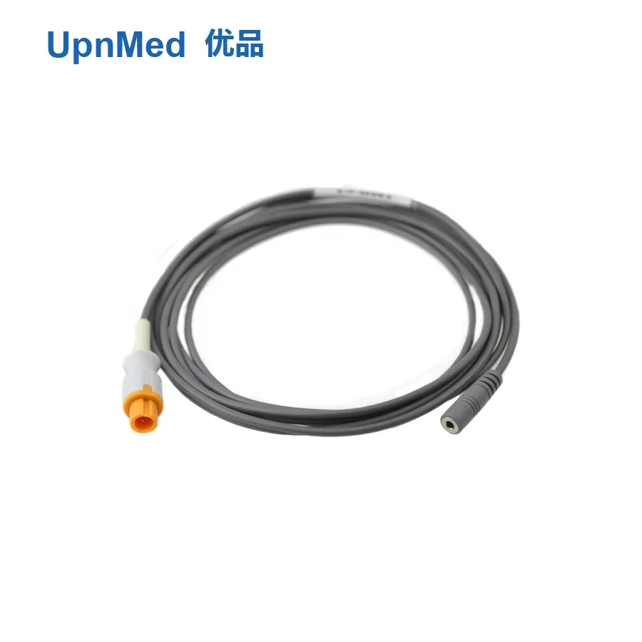 Mindray T5/T8 temperature probe,adult skin-surface,round 2-pin