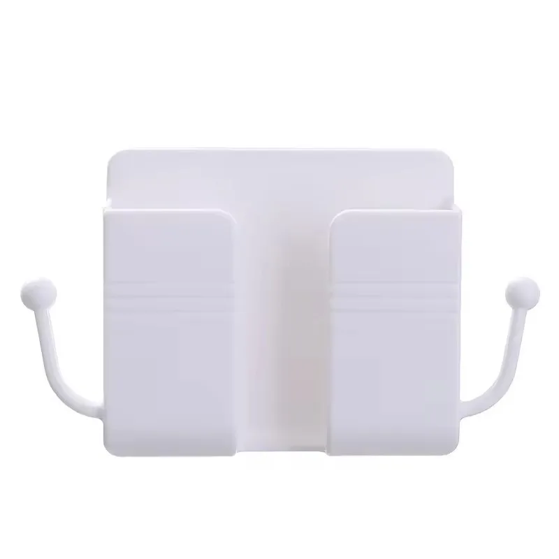 Random Color Cell Phone Holder Wall Mounted Mobile Phone Holders Punch-Free Adhesive Mobile Storage Rack