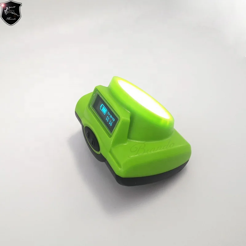 Cargador LED de luz de tapa de lampara de minero recargable inalambrico IP68 que incluye pantalla OLED KL6-C