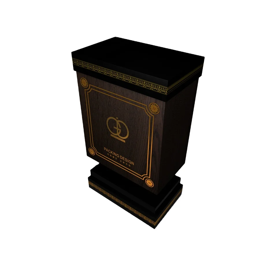 Luxury Cosmetic Packaging Gift Box Customized Wooden Perfume Box Wood Boxes For Perfume