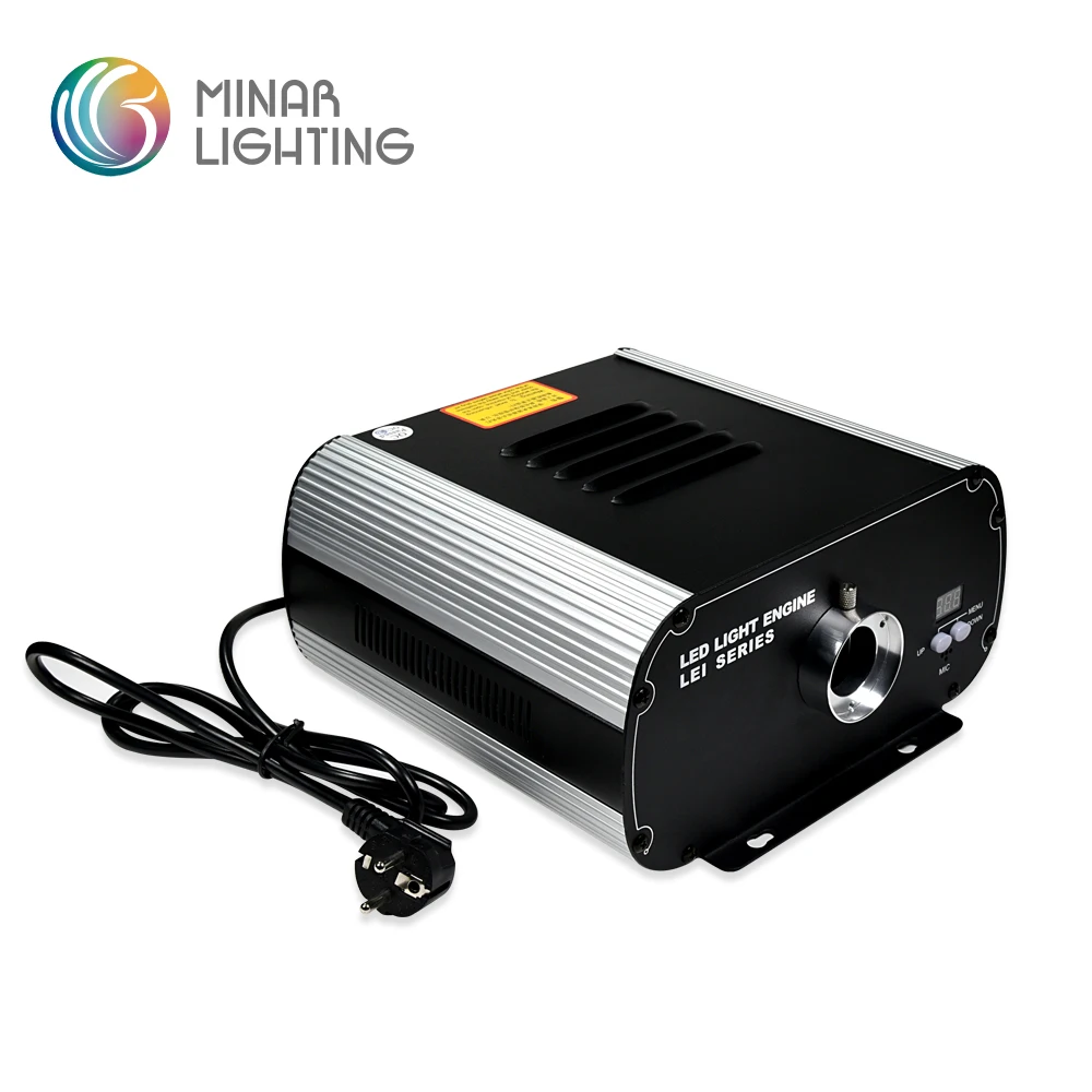 120W DMX RGBW fiber optic LED light source with twinkle effect