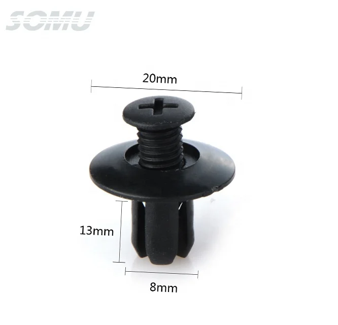 Plastic fasteners for cars nylon car clips fasteners auto clip and plastic fastener