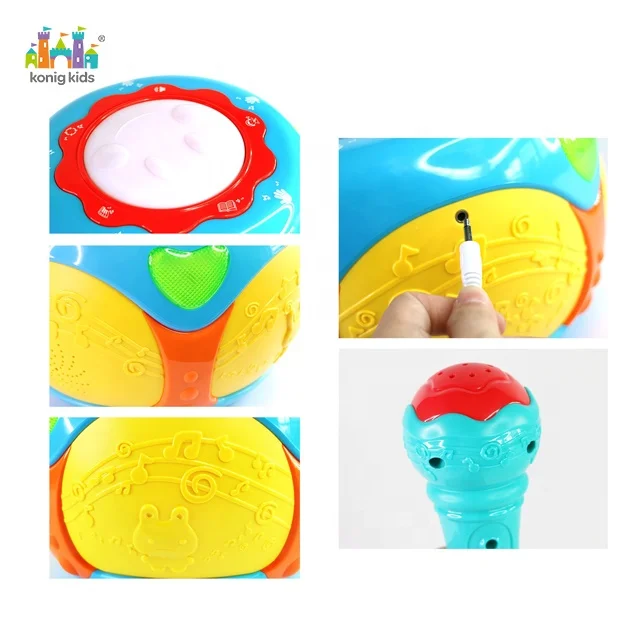 Konig Kids Le Jouet Musical Juguete Musical Educational Musical Hand on the Drum Baby Toy