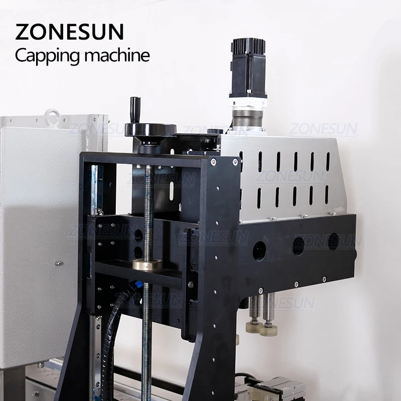 ZONESUN ZS-VTCM1 усовершенствованная от взрыва эфирные масла банка брызг Автоматическая круглая бутылка винт укупорочные