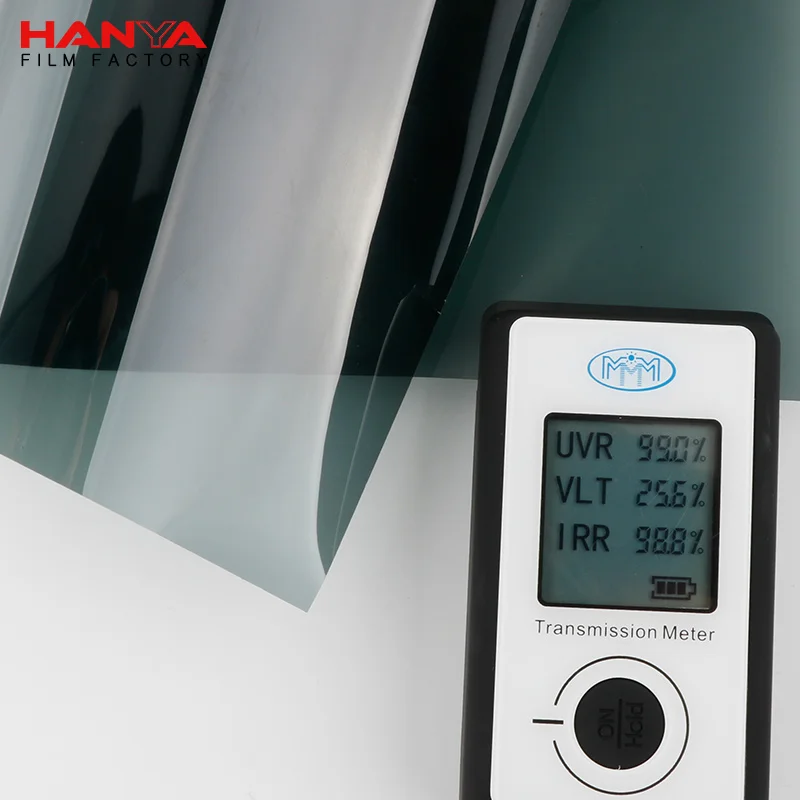 HANYA UV Block Nano Ceramic Carbon Window Tint Film Solar Window  Glass Film heat insulation film Dark Green