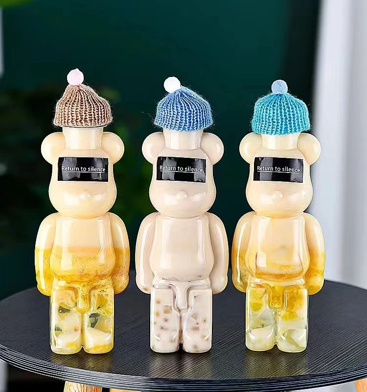 250ml 500ml 650ml Clear PET Empty Juice Plastic Bottle