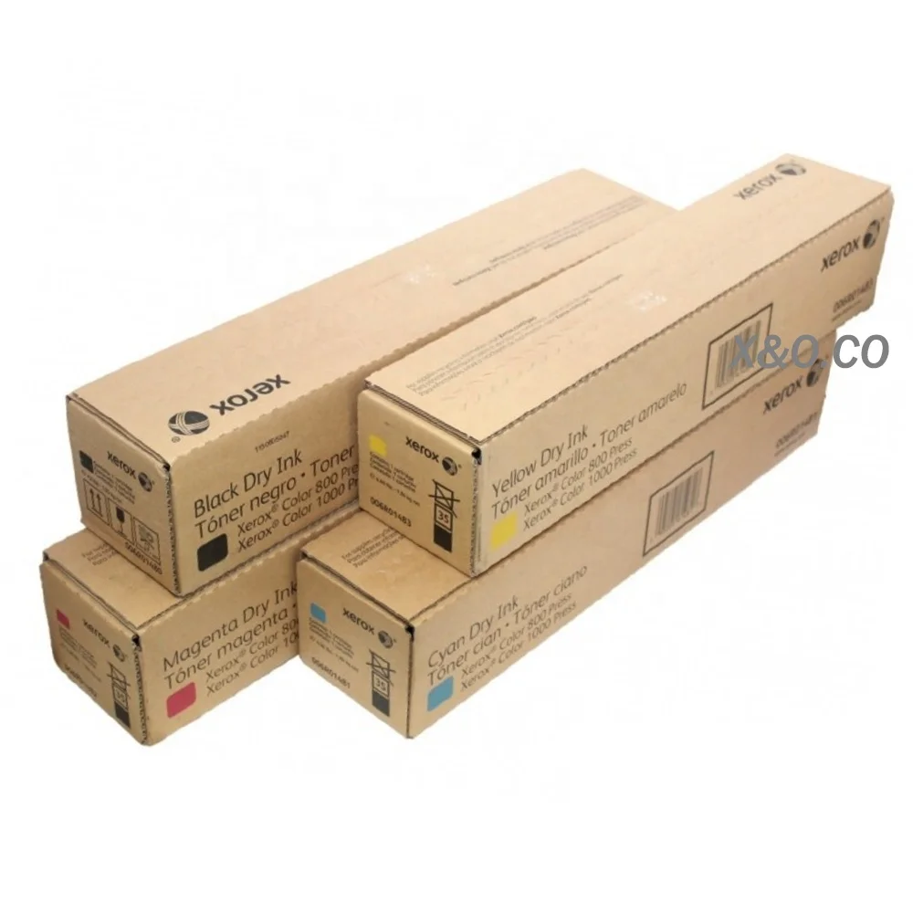 X&O Original Genuine Quality 006R01480 006R01481 006R01482 006R01483 Toner for Xerox Color 800 1000 800i 1000i photocopier
