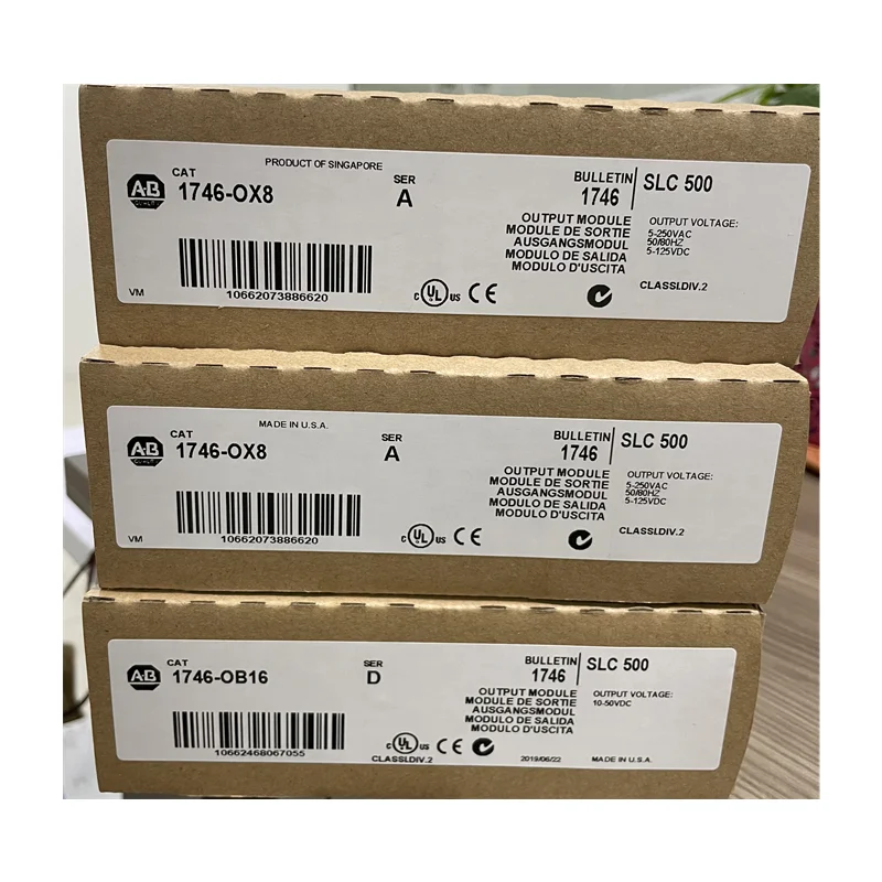 100%New SLC 500  I/O Module Programmable Controller 1746-OB16 Digital Expansion Module