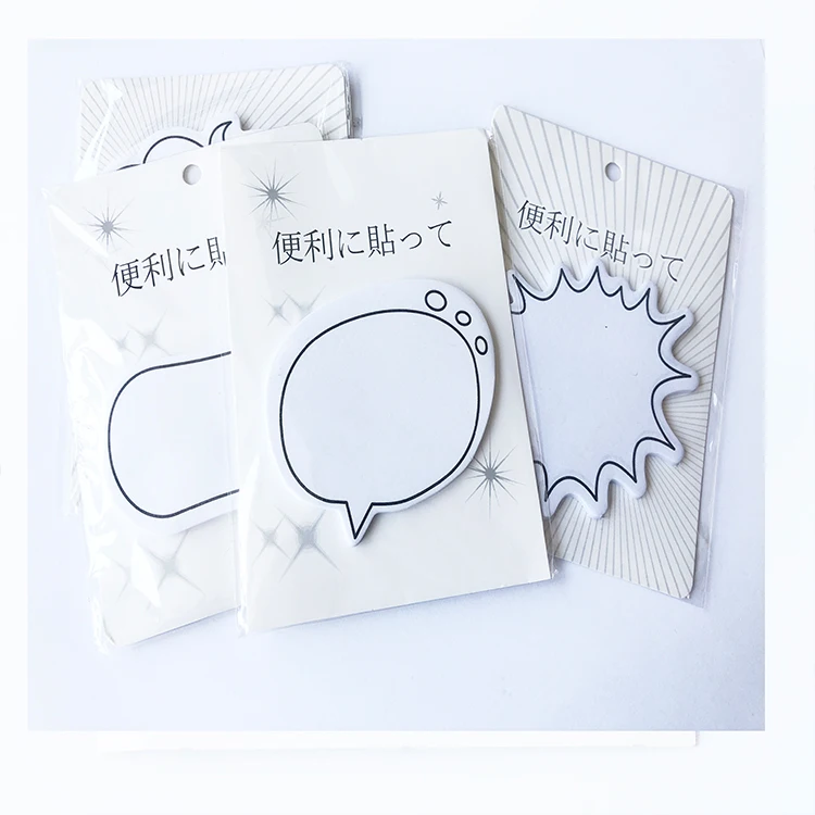 Custom shape memo pads notepad with sticky notes