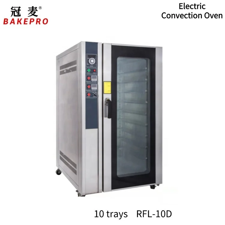 Bake Pro Commercial Steam 5 Trays Electric Baking Machine Small Convection Electric Oven For Baking