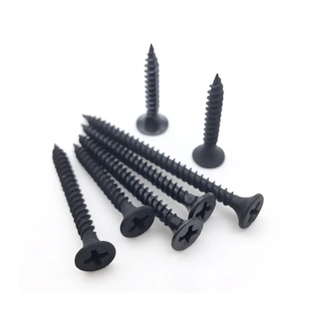 Factory Direct Sales All Models Parafusos Drywall Screw Black Phosphate Screws Tornillo Vida Csavar Vis Parafuso