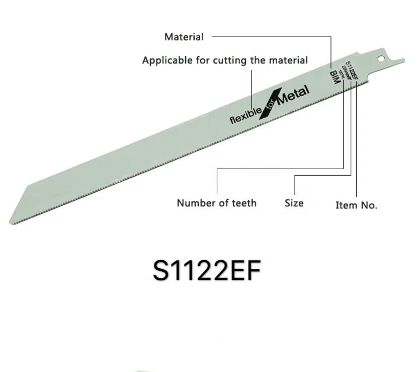 
Same as Bosch S1122VF 225mm bimetal cutting reciprocating saw blades pallet dismantling 