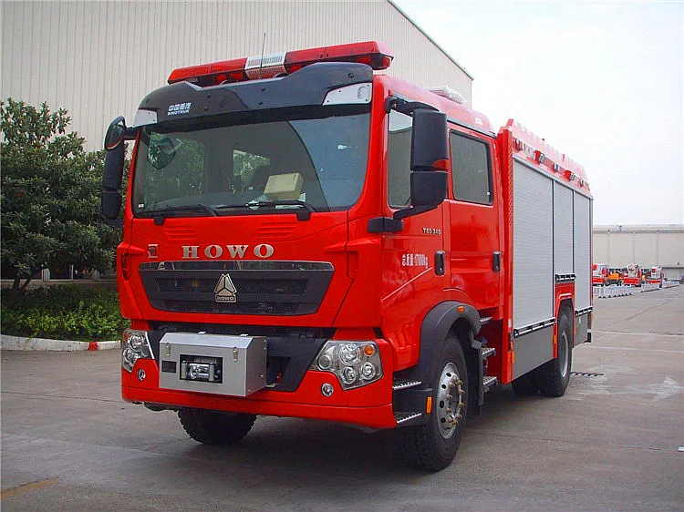 60 Meter Resuce Vehicle SG40F2 China Brand New Water Tank Fire Truck with Good