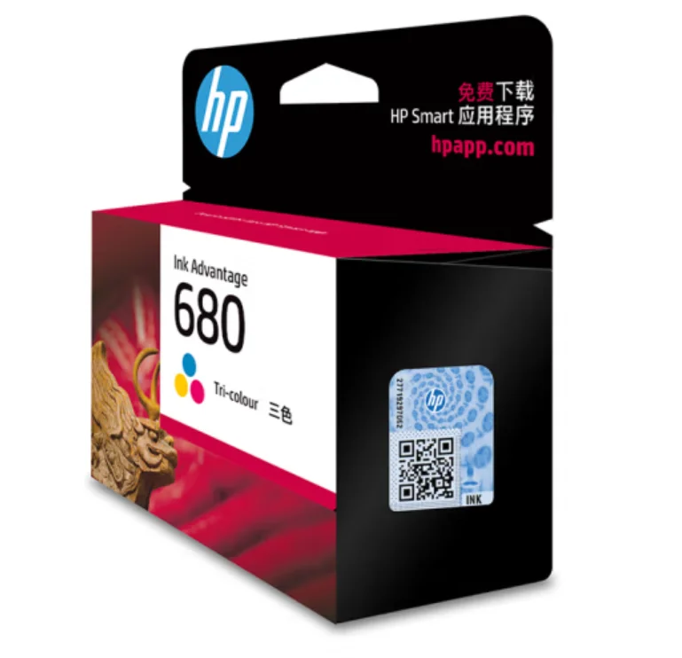 HP Трехцветный чернильный картридж 680