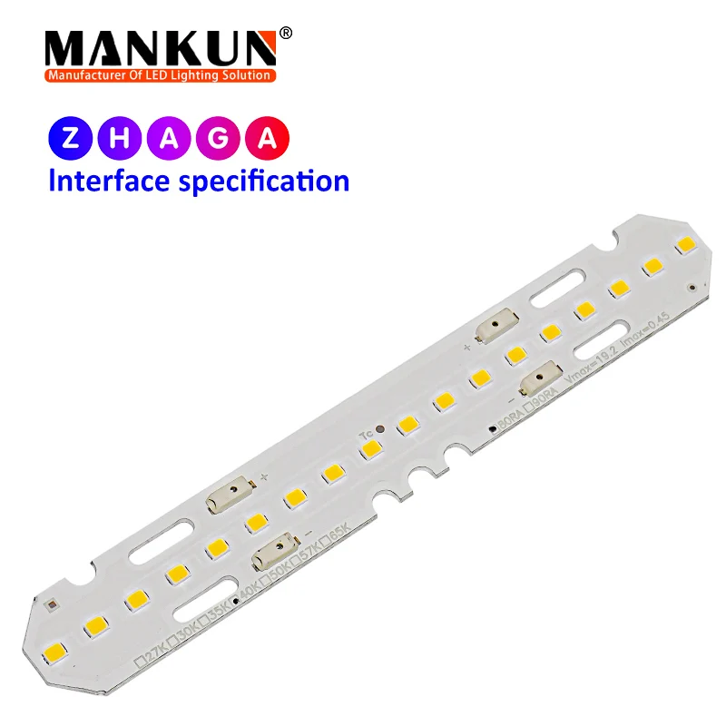 2F Linear LED Module PCB aluminum with SMD 2835 64LEDs 200Lm/w 4000K CCT LED Module