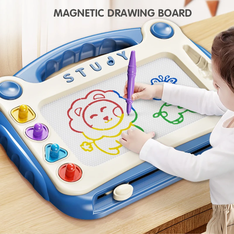 Magnetic Drawing Board Toys for 1-12 Year Old Boys Girls Erasable Doodle Board Children Table Toys Kids Painting Desk