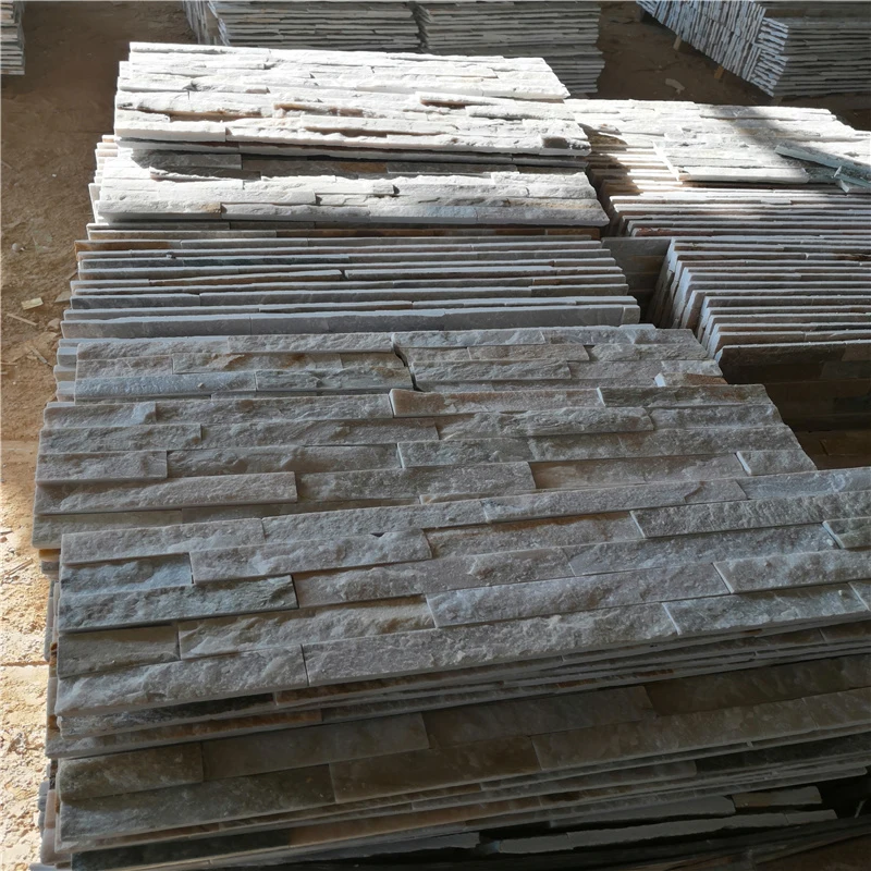 Wholesale Price beige natural stone textured Slate wall tiles panel Decorative Culture Stone Veneer for Outdoor wall cladding