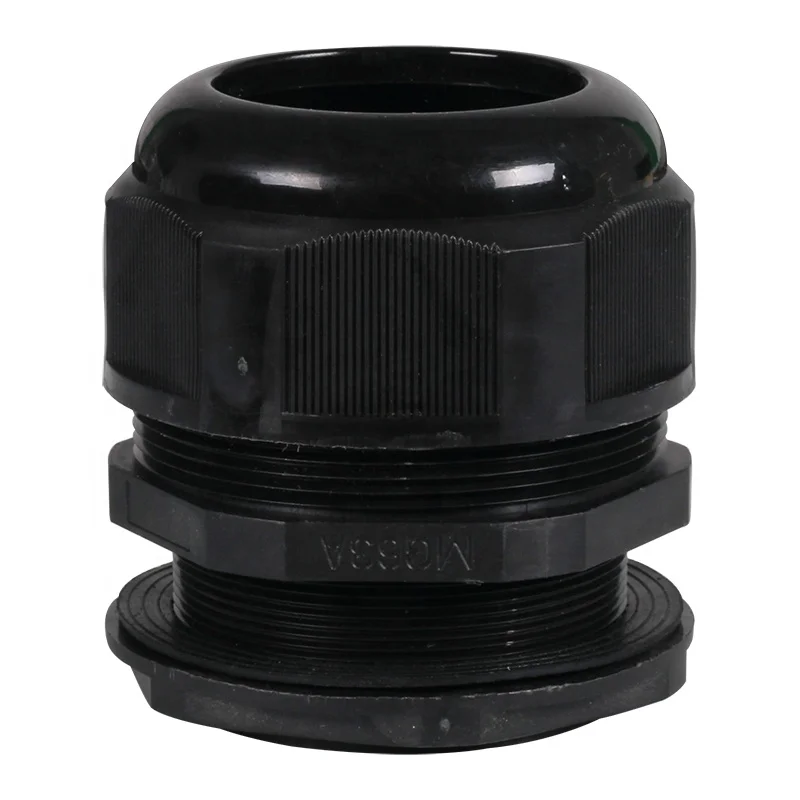 IP68 MG63 для 40-50 мм белый черный нейлоновый пластиковый соединитель водонепроницаемый кабельный сальник
