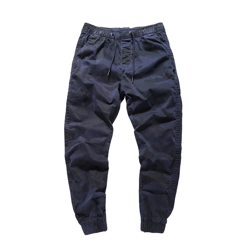 Сабин, оптовая продажа, высококачественные зауженные мужские хлопковые повседневные камуфляжные штаны для бега