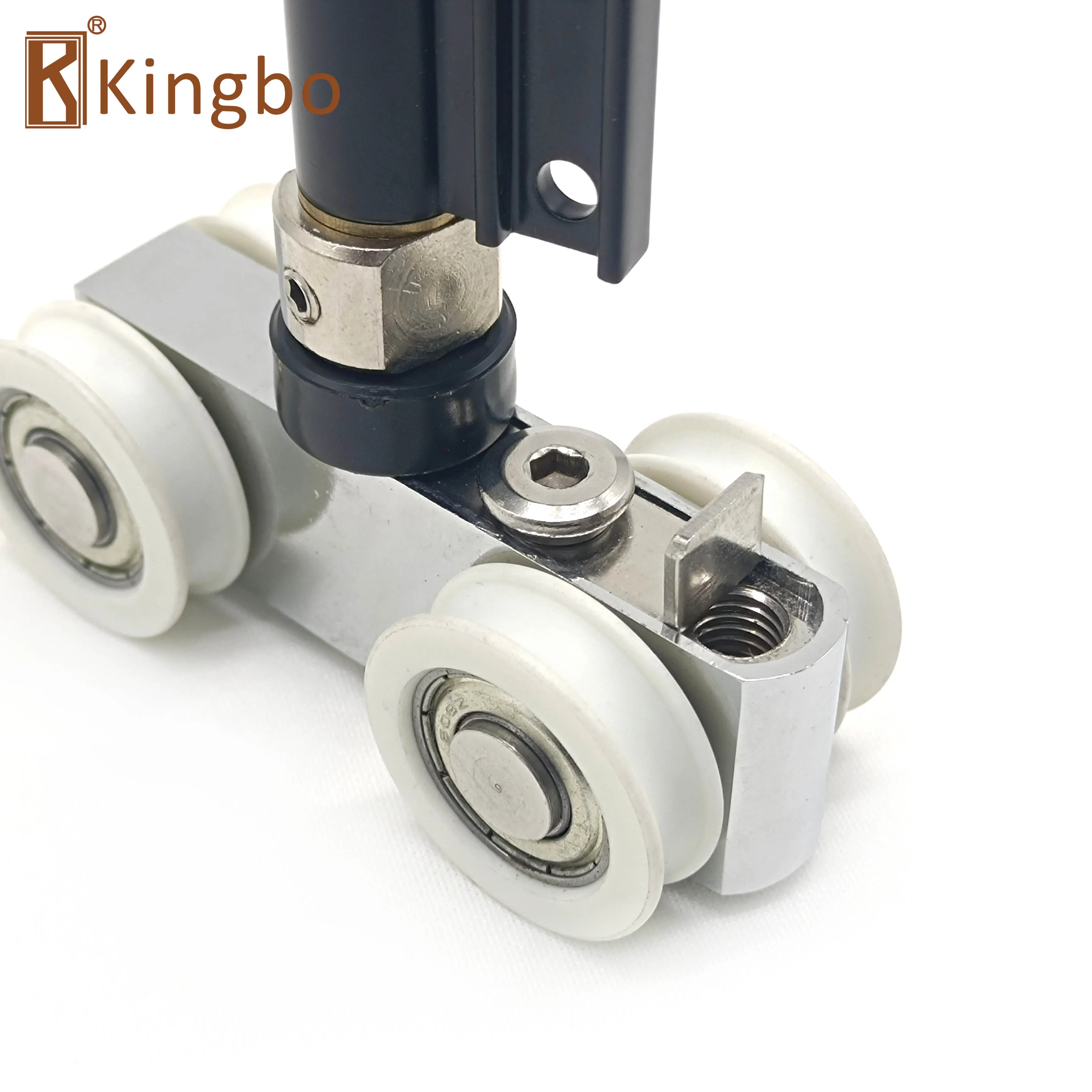 Низкая цена, сверхмощные шарнирные роликовые петли, алюминиевые бискладные дверные аксессуары, Верхний роликовый складной дверной шарнир