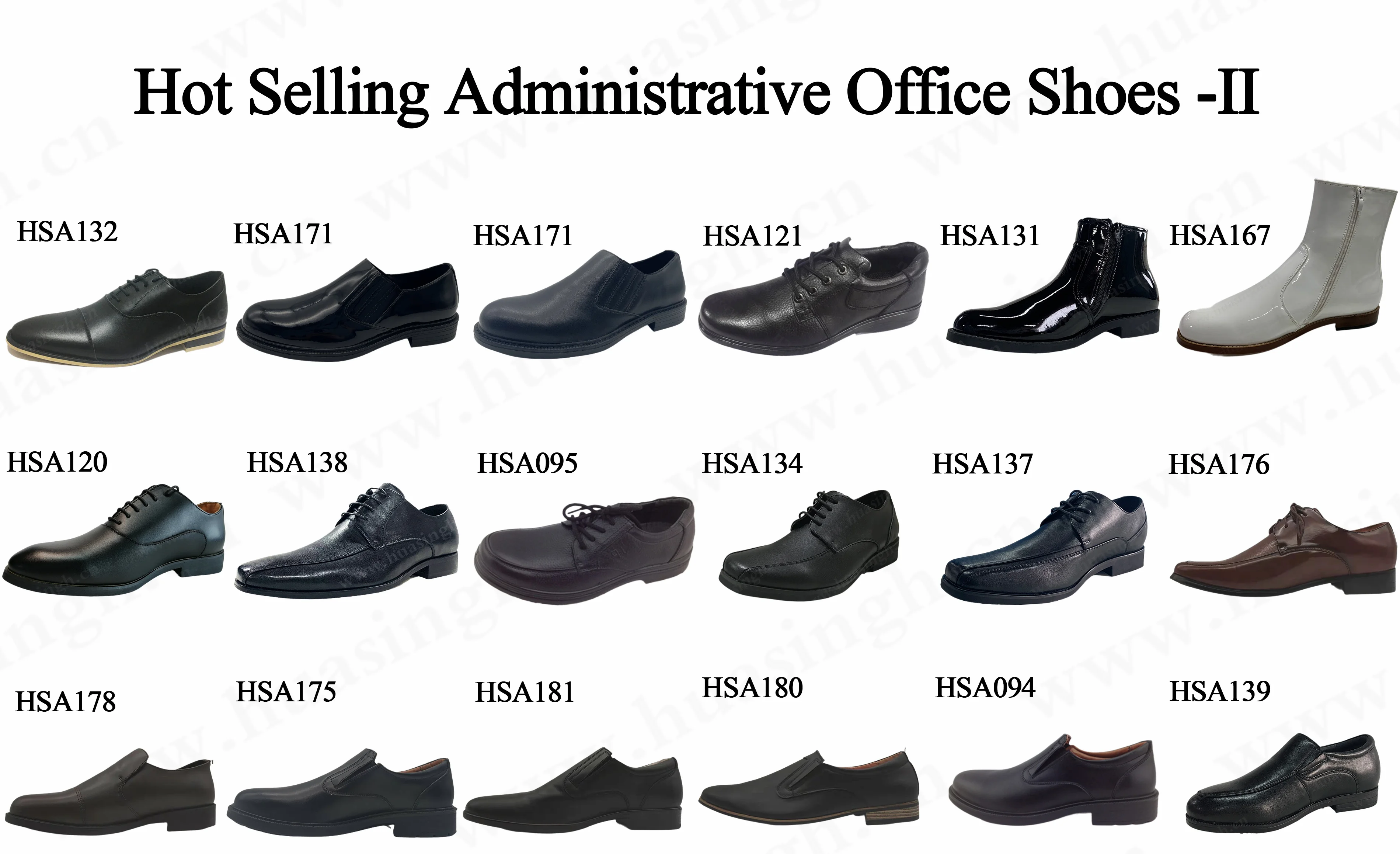 CMH,top-level full leather black uniform shoes with double joints anti-skid block heel rubber sole men casual derby shoes HSA093