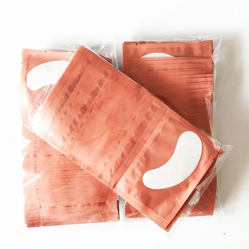 2023 Eyelash Extension Lint Free Lashes Pad Eye Mask OEM eye patch Gel Pads Fiber Eye Pad