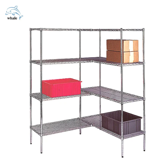Excellent quality WHALE durable grocery store shelving, multifunction medium duty galvanized grocery store shelving
