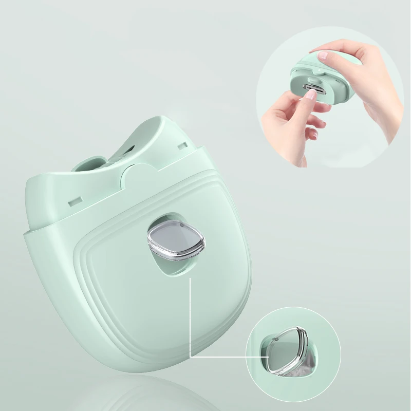 High Quality Rechargeable Automatic Electric Baby Nail Trimmer Nail Clipper Cutter Machine