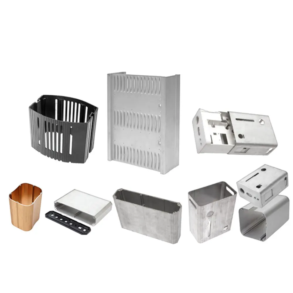 Custom Electronic Cover Box Parts Aluminum Sheet Metal Enclosure